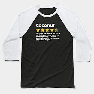 Coconut rating funny Baseball T-Shirt